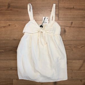 Zara Trf white romper perfect for summertime!